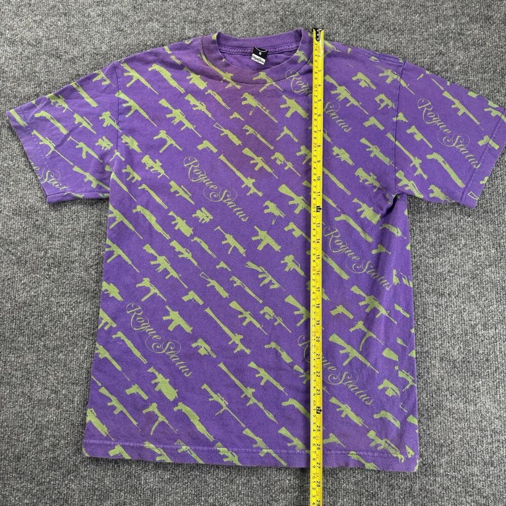 Vintage Y2k Rogue Status Gun Show Aop T Shirt Ska… - image 4